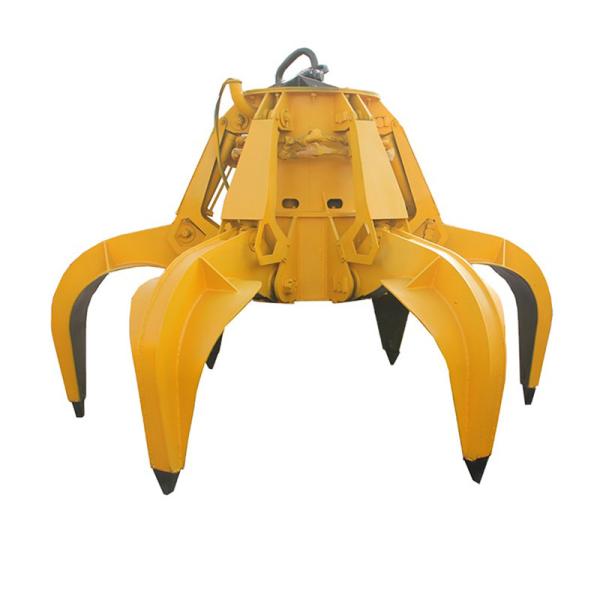 Buy cheap Excavator Hydraulic Metal Overhead Crane Grab Clamshell Bucket from wholesalers