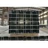Buy cheap Corrision Resistant Cold Rolled Steel Profiles , Hot Dip Galvanized C Channel from wholesalers