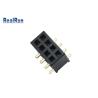 Buy cheap 500VAC PA6T Female Header SMT Connector 2*4p Gold 1u" UL94v-0 H4.3mm LCP from wholesalers
