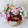 Buy cheap 10 small roses arranged for weddings, small flower bouquets, hotel home decor ornaments, silk flower simulation flowers, artificial fake flowers from wholesalers