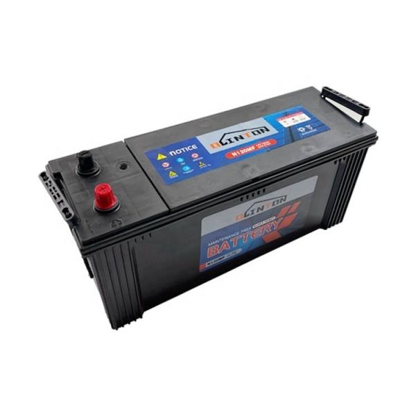 Buy cheap Excavator Sealed Lead Acid Battery Heavy Duty N120MF 12v 120ah CCA870A from wholesalers