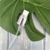 Buy cheap 0.12ML Perfume Fine Mist Sprayer 20/410 Double Wall Silver Metallized Cap from wholesalers