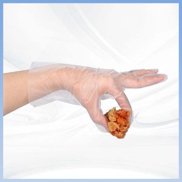 Buy cheap Antistatic Waterproof Disposable CPE Gloves Secure Safe Handling from wholesalers