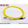 Buy cheap SM Cable Fiber Optic Patch Cords Jumpers Single Mode DIN/UPC PVC LSZH PE OFNR from wholesalers