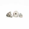 Buy cheap Non Standard Hexagonal Eccentric Nail 304 Stainless Steel Solid Flat Round Head Step Rivet Fastener Connector from wholesalers