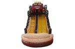 Monster Truck Big Inflatable Slide PVC Material Made For Kids / Adults