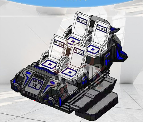 4 seats 9d Vr Game Machine , CE Certificate Vr Flight Simulator