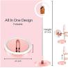 Buy cheap Pink 200 LED Beads 4500K Makeup Selfie Ring Light from wholesalers