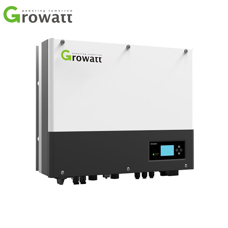 3 Phase 5000w Hybrid On Off Grid Inverter Growatt Sph Solar Grid Tie Hybrid Inverter