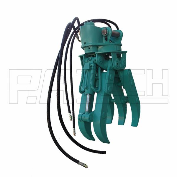 Buy cheap Demolition Grapple For Excavator, wood, stones, steel excavator Grapple bucket from wholesalers