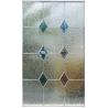 Buy cheap 1200x600mm Cames Stained Triple Glass Panel For French Door from wholesalers