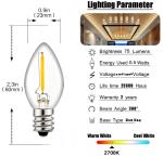 E12 E14 Cafe Light Bulb Coffee Shop Round Glass Pendant C7