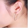 Buy cheap Hot Sale 18K Rose Gold Pave Diamonds Hoop Earring for women Gift (GDE015) from wholesalers