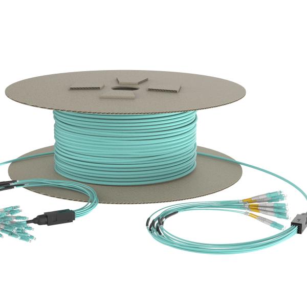 Buy cheap UPC APC Mtp Fiber Optic Cable Data Center Mpo Fiber Patch Cord from wholesalers