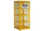 Extra 72” Lockable Gas Bottle Storage Cabinet , Propane Tank Storage Cage 4