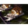 Buy cheap Glamping Geodesic Dome House Waterproof PVC Luxury Parent Child Style from wholesalers