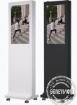 32" LCD Display Kiosk , Outdoor Free Standing Digital Signage