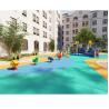 Buy cheap 304 Stainless Steel HDPE Kids Playground Slide Commercial Use from wholesalers