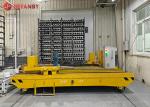 Emergency Stop Button Railway Material Handling Cart 1-15Kw Motor Power For Safe