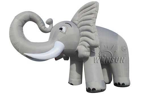 Buy cheap Fire Retardant Inflatable Elephant , PVC Inflatable Advertising Products from wholesalers