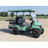 Buy cheap Fruit Green Electric Golf Cart High-End Stitched Seats With Wireless Phone Charger And Cooler from wholesalers