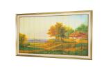 Chinese Style Ribbon Landscape Paintings For Home