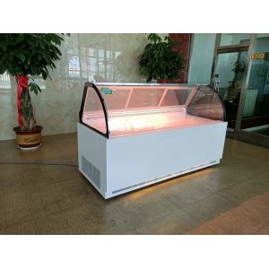 Wholesale Air Cooling SUS Deli Display Freezer With Manual Defrost from china suppliers