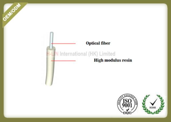 Buy cheap Transparent Invisible Outdoor Armored Fiber Optic Cable Indoor SM Single Core G657A from wholesalers