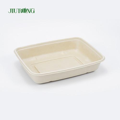 Buy cheap Disposable Sugarcane Food Container Biodegradable Greaseproof Paper OEM ODM from wholesalers