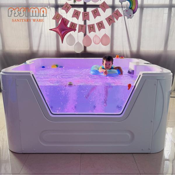 Buy cheap 2000*1600*920mm Baby Bath Tub Freestanding Combo Massage White Color from wholesalers