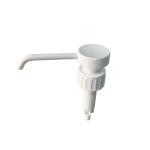 White Long Nozzle 28/410 Plastic Syrup Pump Large Dose Gallon Dispenser Pump