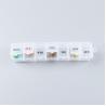Buy cheap Portable 7 Day Pill Box Organizer 7 Grid Blue Whtie 7-Day Pill Box from wholesalers