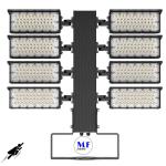 1200W 6000-6500K LED Sport Stadium Lighting 155lm/W-165lm/W 10° /20° /40° /60°