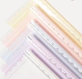 Buy cheap Petal lace glass paper flower packaging paper from wholesalers