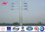 14M 5KN 3.5mm thickness Steel Utility Pole for 110kv termination transmission