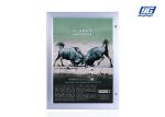 A4 Poster Display Outdoor LED Lockable Light Box Aluminium Frame Waterproof
