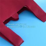 Custom print logo go supermarket foldable recyclable non woven bag, laminated
