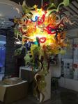 Colored glass chandelier for Hotel Project Lighting Fixtures (WH-GB-07)