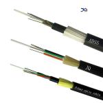 No Metal Single / Double Jacket Multi Cores ADSS Fiber Optic Cable With Aramid