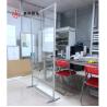 Buy cheap Office Aluminum Clear Acrylic Moving Partition Wall Room Dividers Partitions Screen from wholesalers