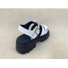 Buy cheap Thick Soled White Platform Sandals TPR Comfortable Platform Sandals from wholesalers