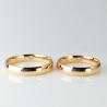 Buy cheap Mirror Polished Wall Diamond Inlay 8.8g Wedding Pair Rings from wholesalers