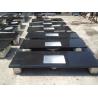 Buy cheap Absolute Black Solid Granite Worktops Different Edge / Thickness Optional from wholesalers
