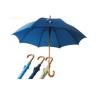 Buy cheap Hook Handle Navy Blue Umbrella Wooden Handle Metal Frame With Fibreglass Ribs from wholesalers