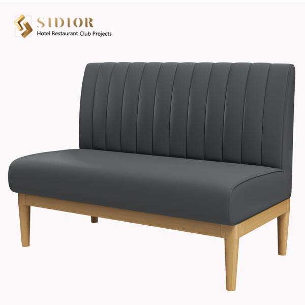 Restaurant & Hotel Couch Sofa, Club Booth Sofa, Lobby Couch, PU Leather