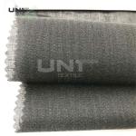 20 - 120gsm Tc Black Woven Fusible Shirt Collar Interlining Eco Friendly