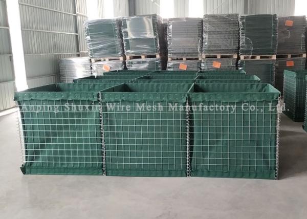 Buy cheap Military Sand Filled Heavy Galvanized Defensive Barrier 50x50mm from wholesalers