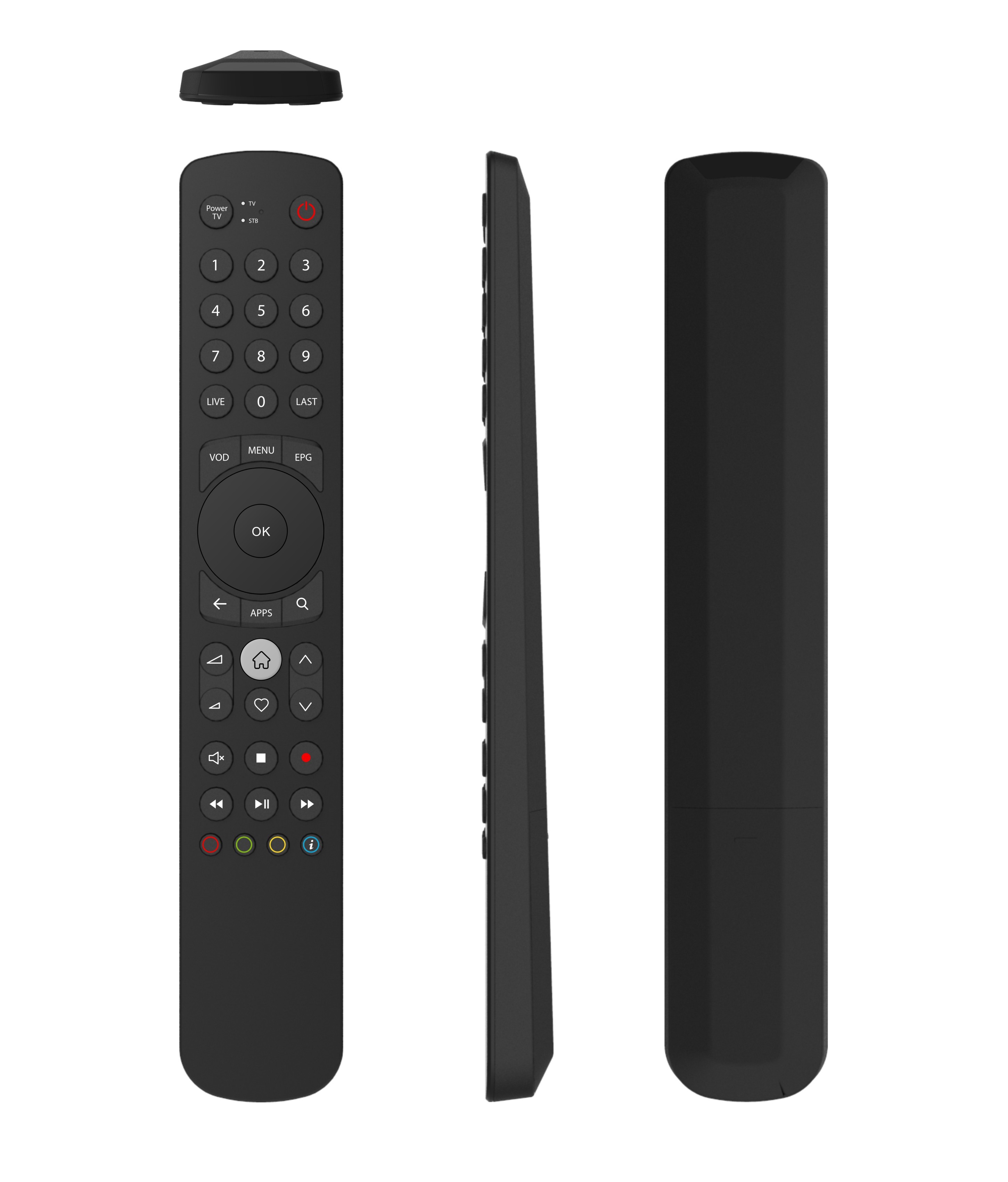 Fully Compliant IR Sensor Remote Control Moistureproof And Dustproof