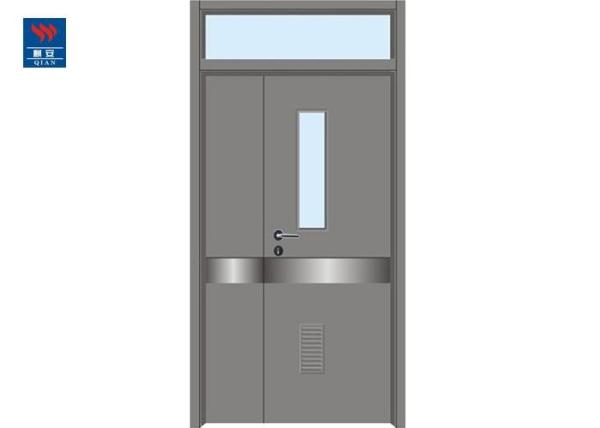 Buy cheap Steel Vision Panels 1 Hour FD60 Fire Doors For Hospitals from wholesalers