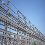 Prefab Steel Hangar Buildings Galvanized Prefabricated Steel Construction